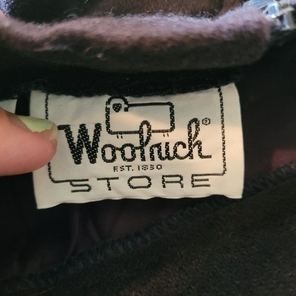 Vintage Woolrich Women's 100% Wool Knee Length Skirt Size 8 Deep Purple - Picture 8 of 11